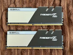 G.SKILL Trident Z Neo F4-3600C16D-32GTZN DDR4-3600 CL16-16-16-36 1.35V 32GB 16GB×2枚 PC4-28800 メモリ パソコン デスクトップ 自作