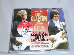 ERIC CLAPTON　＆　JEFF　BECK/DEFENITIVE　LONDON　2010　2ND NIGHT　3CD