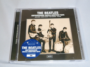 THE　BEATLES/UNPROCESSED　DECCA AUDITION　TAPE　CD