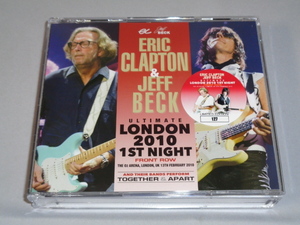 ERIC CLAPTON　＆　JEFF　BECK/DEFENITIVE　LONDON　2010　1ST　NIGHT　3CD