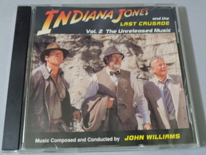 ジョン・ウイリアムス「インディアナジョーンズ最後の聖戦他」18 曲入り・CD