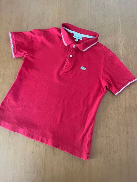 5月15日までアップします LACOSTE ラコステ キッズ ポロシャツ 120-130cm
