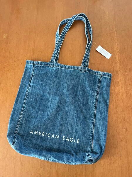 新品タグ付き　American Eagle デニム　 トートバッグ