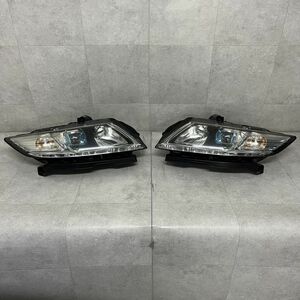 HONDA ホンダ純正 CR-Z ZF1 ZF2 ヘッドライト 左右セット HID KOITO クリアレンズ ヘッドレンズ 1台分 中古部品 S240201-140