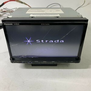 Panasonic パナソニック Strada ストラーダ CN-RE04D 地図データ不明 HDDナビ CD DVD ワンセグ ※画面不具合あり 社内REF:S240201-45