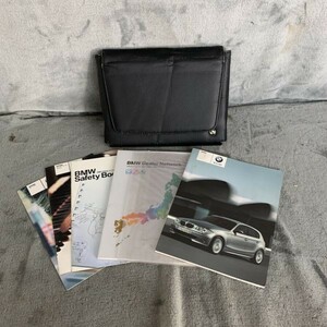 純正 BMW 1シリーズ E87 GH-UF16 取扱説明書 取説 取扱書 2006年10月 オーナーズマニュアル 車検証入れ レザーケース 社内REF:230801-225