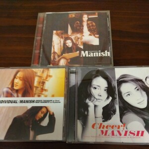 送料無料 マニッシュ MANISH CD MANISH / INDIVIDUAL / Cheer！ 全オリジナルアルバム ３枚セット