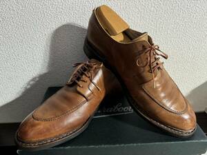 【激レア／希少／廃番】Paraboot パラブーツ ROUSSEAU ルソー UK6 1/2（6.5） ACTEM NV MARRON-LIS BRANDY 920303