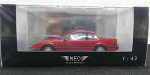 BA5 1/43 プレリュード 4WS 2.0i 16 Mk.3 欧州仕様 輸出仕様 1987 レッド NEO ネオ NEO43485 PRELUDE European specification