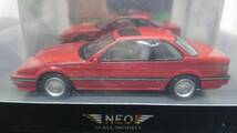 BA5 1/43 プレリュード 4WS 2.0i 16 Mk.3 欧州仕様 輸出仕様 1987 レッド NEO ネオ NEO43485 PRELUDE European specification_画像3