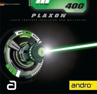 [卓球]PLAXON400(プラクソン400) 黒・2.0 andro　(アンドロ)