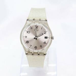 【W126-508】動作品 電池交換済 Swatch スウォッチ 腕時計 ラバーベルト メンズ【送料全国一律185円】の画像2