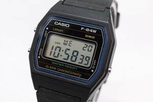 【W126-606】動作品 CASIO カシオ デジタル 腕時計 F-84Wメンズ【送料全国一律185円】