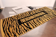 NEIGHBORHOOD ネイバーフッド TIGERPATTERN BATH TOWEL タイガーパターン ボックスロゴ バスタオル/ビーチタオル/スポーツタオル 未使用_画像1