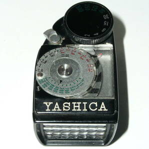 6011●● YASHICA 外付けメーター YASHICA PENTA J 用、古い(60年以上前)セレン光電池式 動いています、ヤシカ ●の画像1