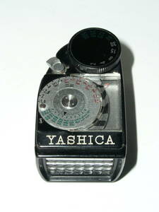 6011●● YASHICA 外付けメーター YASHICA PENTA J 用、古い(60年以上前)セレン光電池式 動いています、ヤシカ ●