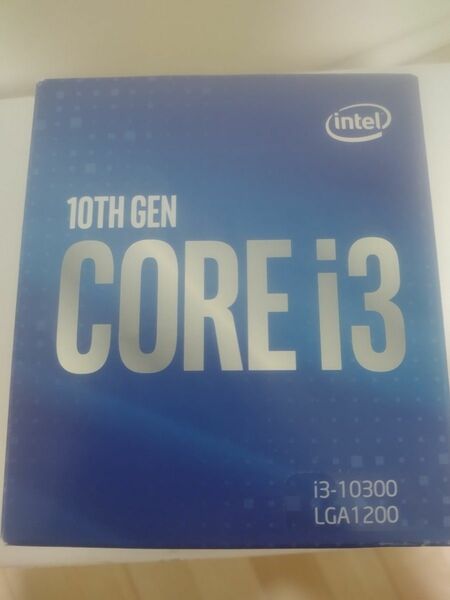 intel CPU core i3 10300