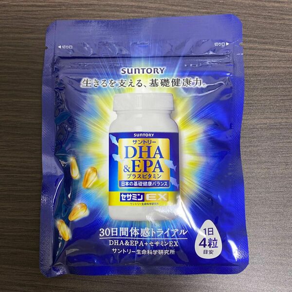 サントリー DHA EPA セサミンEX 袋入り120粒