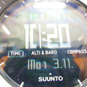 SUUNTO スント オールブラック ジャンク品 コア デジタル腕時計 #130の画像2