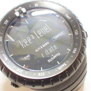SUUNTO スント オールブラック ジャンク品 コア デジタル腕時計 #130の画像8