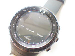 SUUNTO スント オールブラック ジャンク品 コア デジタル腕時計 #135