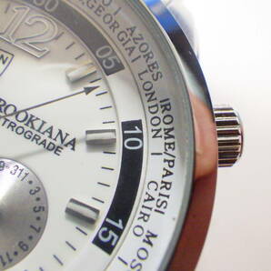 BROOKIANA ブルッキアーナ デイト クオーツ腕時計 BA1620 #265の画像7