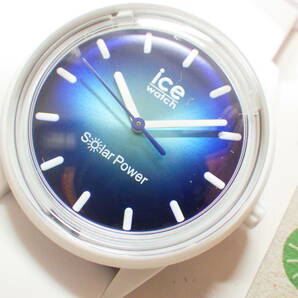 ice watch アイスウォッチ ラバー ソーラー腕時計 019029 #285の画像2