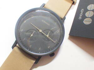 KOMONO コモノ デイデイト クオーツ腕時計 W4037　#328