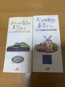 JR九州 ゆふいんの森　オランダ村特急　車窓ガイド