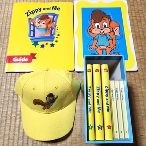 使用浅め DWE Zippy and Me DVD3点 CD3点　ディズニーワールドイングリッシュ 80s24-0553-1