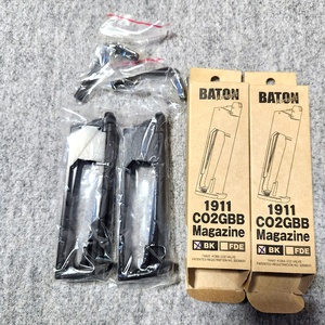 未使用 2点 BATON 1911 CO2GBB マガジン バトン 60s24-0347-3