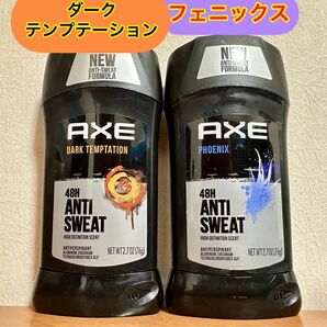 【76gx2本】AXE デオドラント，フェニックス&ダークテンプテーション制汗剤