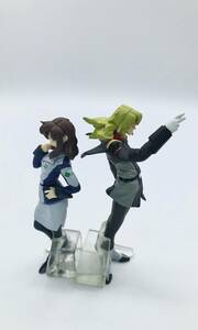 美品！ 機動戦士ガンダムSEED DESTINY ネオ・ロアノーク(ムウ・ラ・フラガ) マリュー・ラミアス　フィギュアセット！