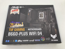 ★ワケあり品★１円出品★ASUS INTEL第12世代CPU(LGA1700)対応 B660チップセット ATX TUF GAMING B660-PLUS WIFI D4管:2024Q1Y1-RET01G-025_画像1