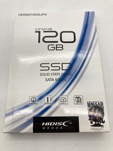 ①★ワケあり品★１円出品★HIDISC 2.5インチ 内蔵型SSD 120GB SATA6Gb/s 7mm HDSSD120GJP3 管:2024Q1Y1-RET01G-016