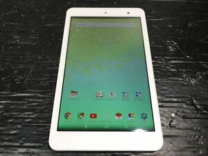 031302 美品 au Qua tab Android タブレット KYT31 ホワイト 京セラ ネットワーク利用制限○