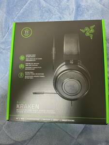 【ほぼ未使用】Razer レイザー RZ04-02830100-R3M1 [Kraken ブラック ゲーミングヘッドセット]