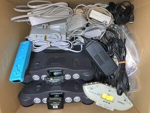 ＊ジャンク 動作未確認＊ 任天堂 ニンテンドー 64 wii リモコン DS アドバンス ゲームキューブ 本体 周辺機器 ゲーム機 Nintendo