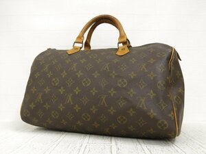 ◆美品◆LOUIS VUITTON ルイ・ヴィトン◆モノグラム スピーディ◆PVC カーフ レザー 本革◆ミニ ボストン バッグ◆茶系 G金具◆A4193