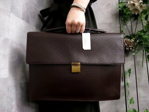 ●超美品●LOUIS VUITTON ルイ・ヴィトン●メンズ●タイガ●ポルトドキュマン・アンガラ●ブリーフケース●アカジュ―●G金具●A4●Js44874