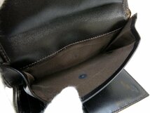 ◆超美品◆FENDI フェンディ◆ズッキーノ◆ナイロンキャンバス カーフ レザー 本革◆三つ折り 財布◆ベージュ ブラウン SV金具◆A4232_画像10