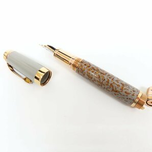 ●超美品●新品同様●MONTBLANC モンブラン●ボエム ドゥエ ムーンガーデン●ラッカー仕上げ●万年筆●F字 細字●ペン先 Au750 18金●B159の画像8