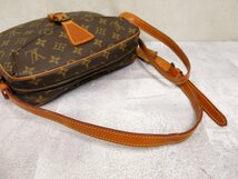 ●超美品●LOUIS VUITTON ルイ・ヴィトン●モノグラム●ジュヌフィーユ25●トアル地●ショルダー バッグ●ブラウン●斜め掛け●Js45483_画像5