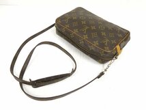 ◆LOUIS VUITTON ルイ・ヴィトン◆モノグラム◆PVC カーフ レザー 本革◆ショルダー バッグ◆ブラウン ゴールド金具◆ヴィンテージ◆A4497_画像4