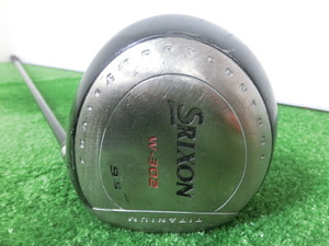 ♪DUNLOP ダンロップ SRIXON スリクソン W-302 1W ドライバー 9.5° /純正 シャフト SV-301J FLEX-S G5218♪