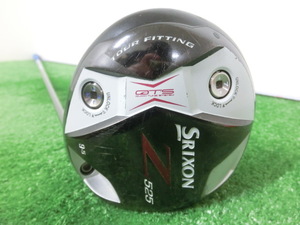 ♪DUNLOP ダンロップ SRIXON スリクソン Z525 1W ドライバー 9.5° / シャフト miyazaki KUSALA FLEX-X G7615♪