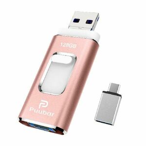 USBメモリー 4in1 USB 3.0 フラッシュドライブ 128GB 