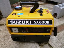 ◆災害　SUZUKI発電機　SX600R　備蓄用につき美品◆　手渡しも可_画像1