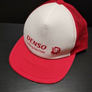 ● DENSO「メッシュ キャップ」プリント　帽子　デンソー