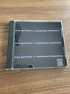 TINY GRIMES WITH COLEMAN HAWKINS　コールマン・ホーキンス/BLUES GROOVE OJCCD-817-2